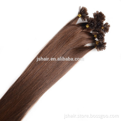 Human Hair Extensions UK Double Drawn Prebonded Hair Extension U tip